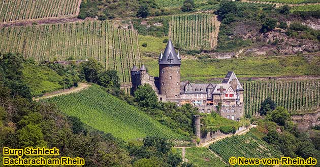 Burg Stahleck in Bacharach am Rhein